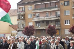 Tíz éve ismét köztéren: ünnepség a Szabadság-szobornál [VIDEÓ]