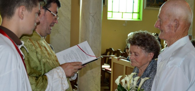 A megértés, türelem ünnepe: 65. házassági évforduló Pécskán