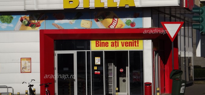 Pakol a Billa: jön az átfestés Aradon is