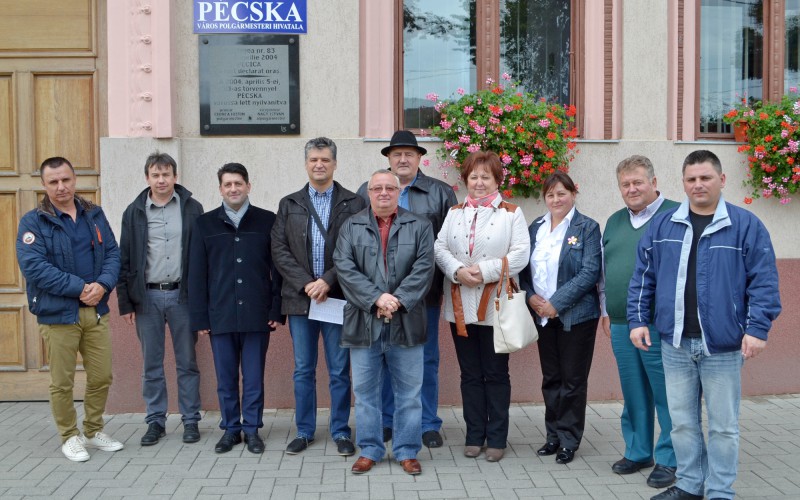 Nótaszóval indult a Pécska-Záhony együttműködés