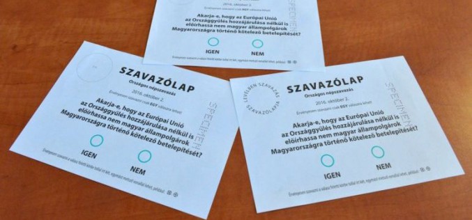 Segítségnyújtás a magyarországi referendumon való szavazásban