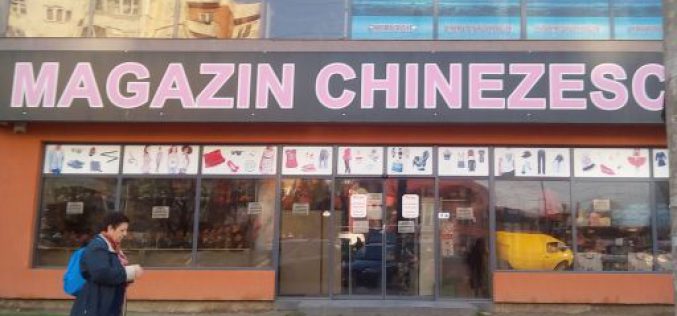 Az ANAF lelakatolta a kínai boltot a Vlaicu-negyedben
