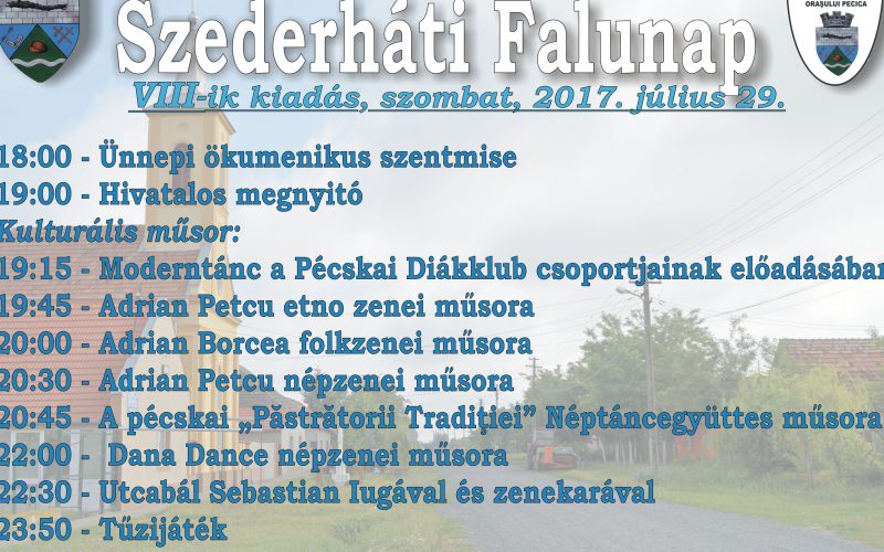 Szederháti Falunap