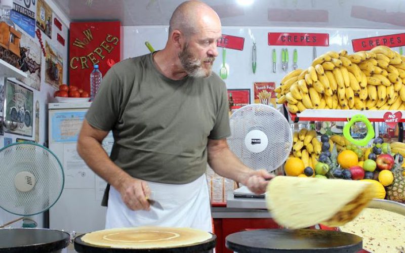 Menyháza: dárdára tűzték a palacsintát