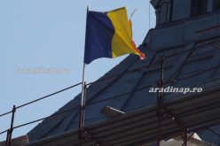 “Ukránosodott” zászló leng a Kultúrpalotán