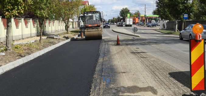 Aszfaltozzák a Bodrogi utat