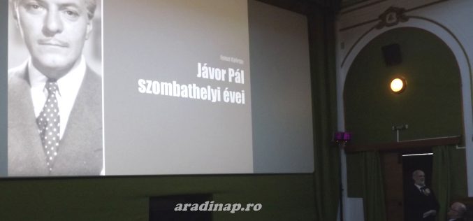 Két előadás Jávor Pálról, filmvetítés