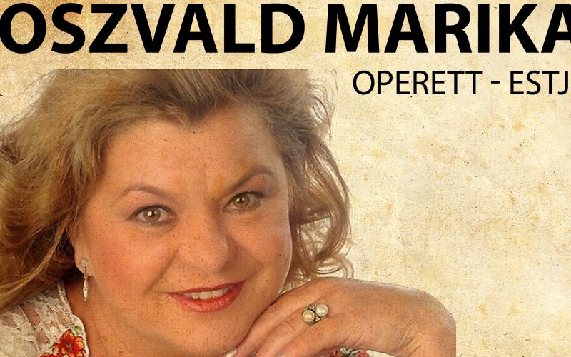 Kamaraszínház: operett-est Oszvald Marikával