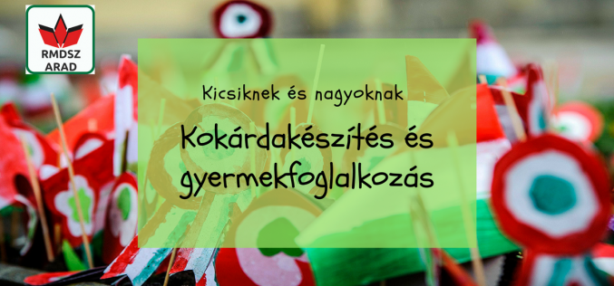 Készítsünk együtt kokárdát, hogy büszkén viseljük Március 15-én