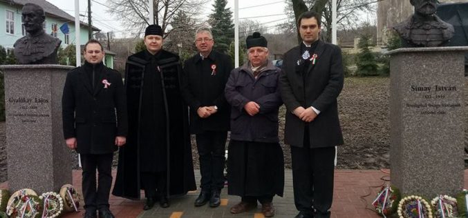 Szobrot kapott szülőhelyén a Simay-gőzfürdő létrehozója