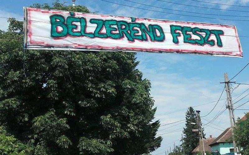 Illegális tűzijáték a Bélzerénd Feszten