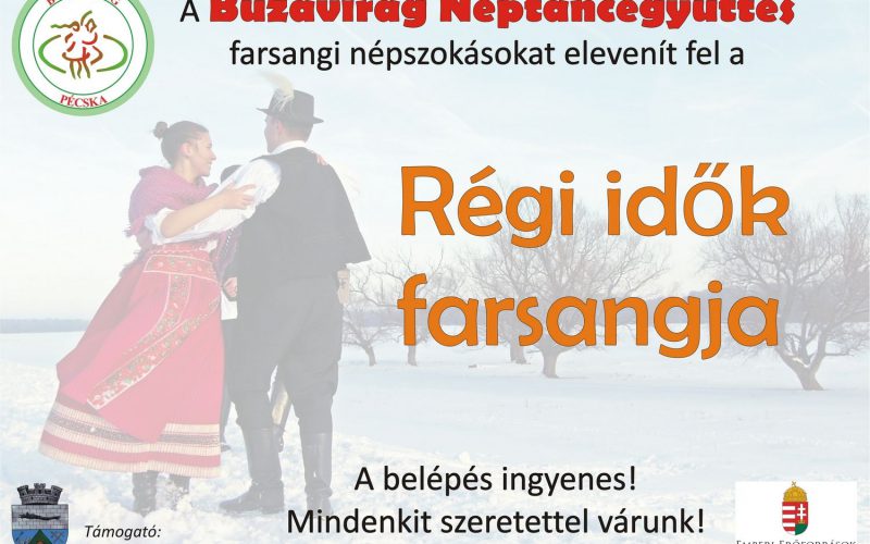 Régi idők farsangja Pécskán