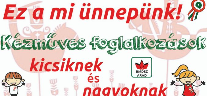 Kézműves foglalkozás: „Ez a mi ünnepünk!”