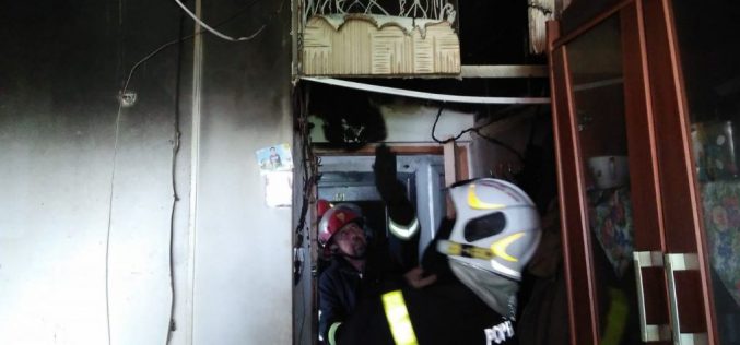 Kigyulladt egy lakás a Vlaicu-negyedben