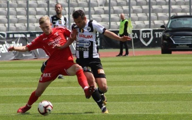 Hazafias munkában: “U” Kolozsvár-UTA 3-0