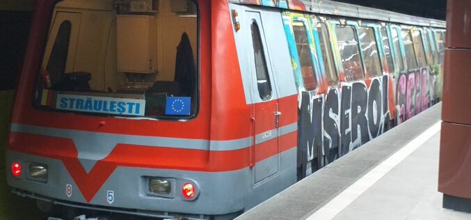 2024-ig még biztos közlekednek az egykori aradi metrókocsik Bukarestben