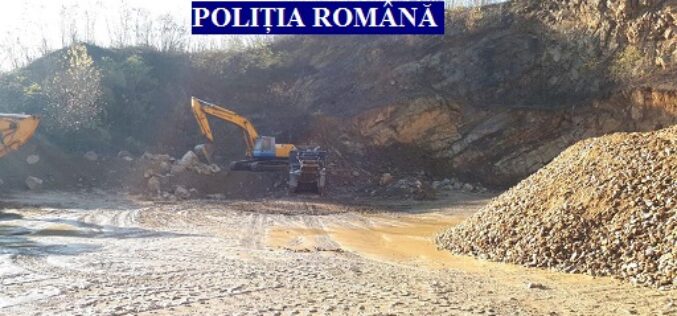 Illegális kő- és homokbányászat Lippán