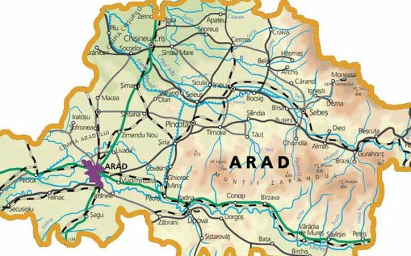 Arad megye “bevörösödött”, Kisiratos a negatív statisztika élén