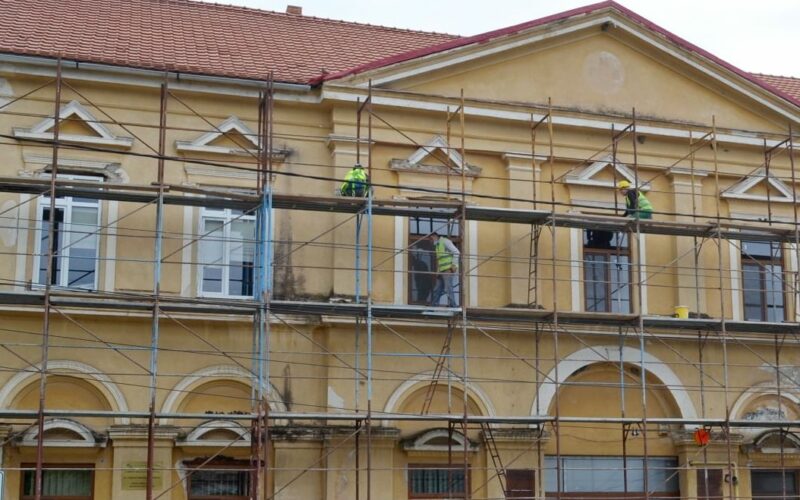 Megújul Pécska egyik emblematikus épülete