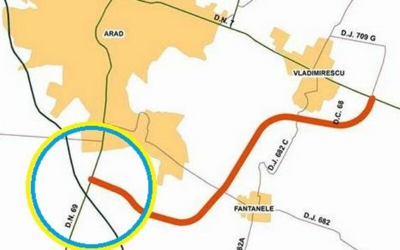 A kormány rábólintott Arad keleti körgyűrű-szakaszának megépítésére
