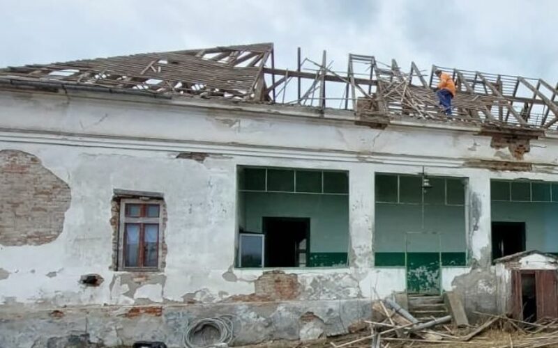Megkezdődött Pécskán az egykori Zágoni iskola felújítása