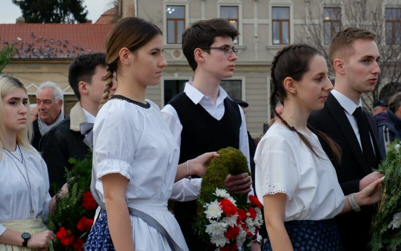 Ünnep a Szabadság-szobornál