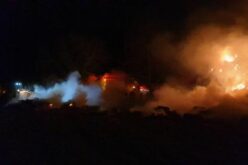 Több ezer szénabála égett el a mezőn Pécska és Nagylak között
