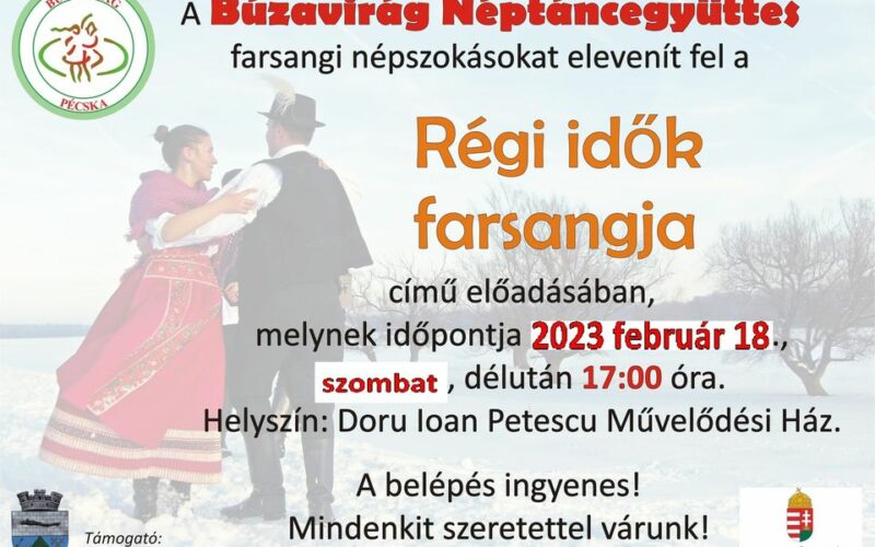 Régi idők farsangja Pécskán