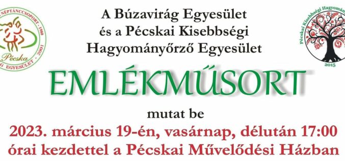 Emlékműsor Pécskán