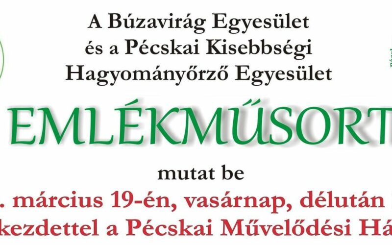 Emlékműsor Pécskán