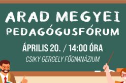 Arad megyei pedagógusfórum