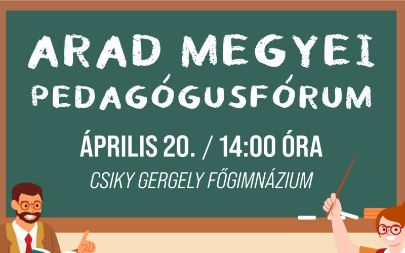 Arad megyei pedagógusfórum