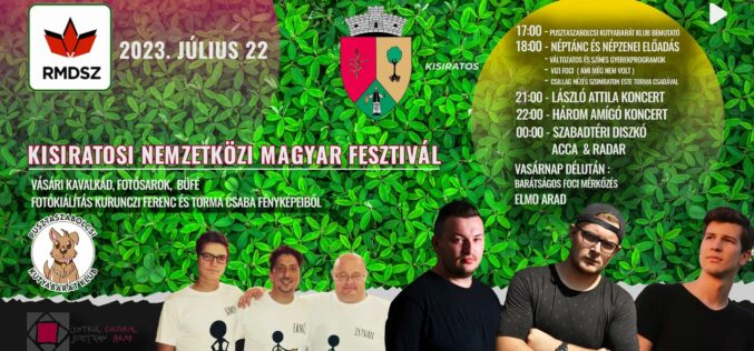 Fesztivál Kisiratoson: nemzetközi magyar