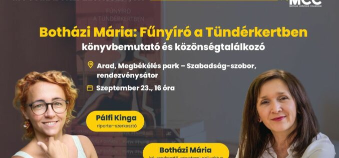 Könyvbemutató és közönségtalálkozó