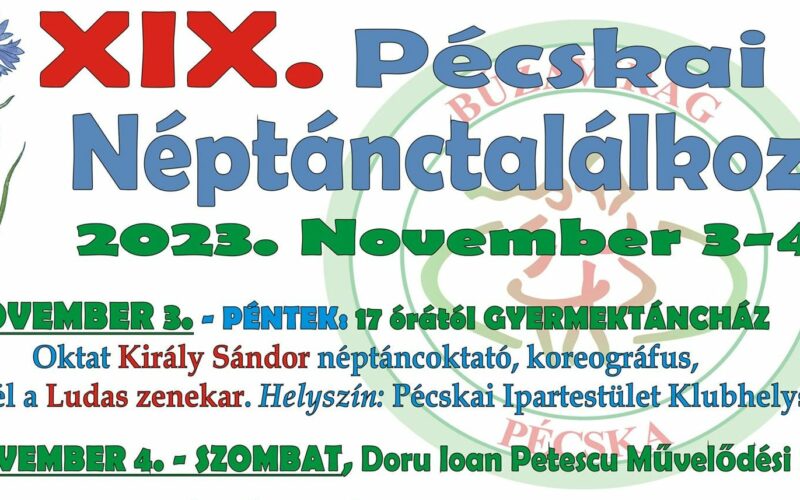 XIX. Pécskai Néptánctalálkozó