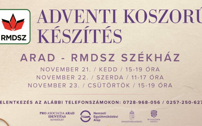 Adventi koszorú készítés