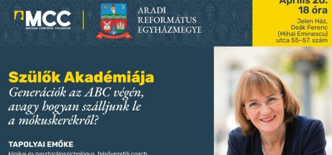 Szülők Akadémiája: Generációk az ABC végén, avagy hogyan szálljunk le a mókuskerékről?