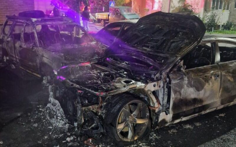 Büntetőeljárás autógyújtogatók ellen