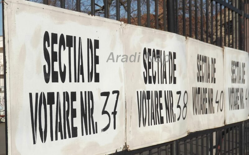 Elnökválasztás: Arad megye messze az országos átlag alatt