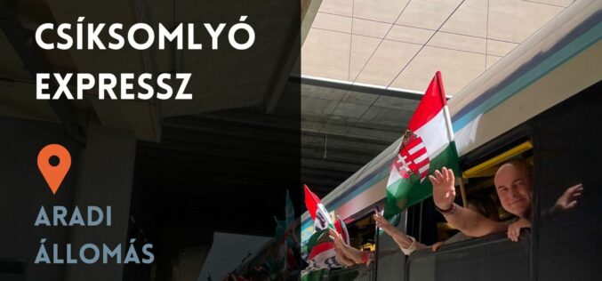 Június 6-án érkezik a Csíksomlyó Expressz Aradra