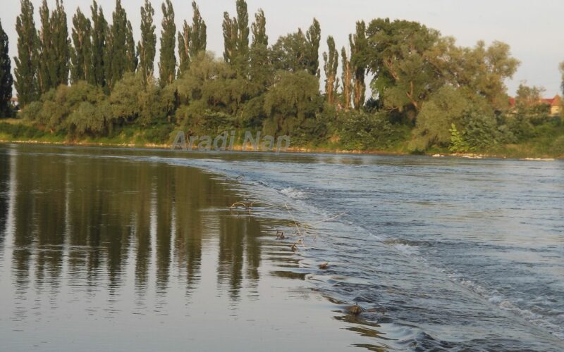 A Maros Arad megyei szakaszán is várják a sós vizet