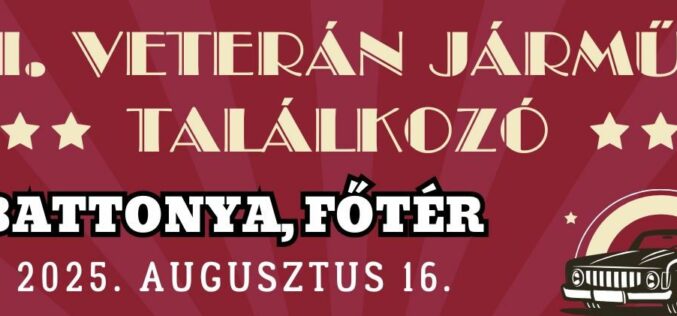 Veterán autók találkozója Battonyán