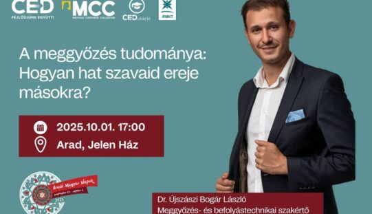 <strong>A meggyőzés tudománya. Hogyan hat szavaid ereje másokra ?</strong>