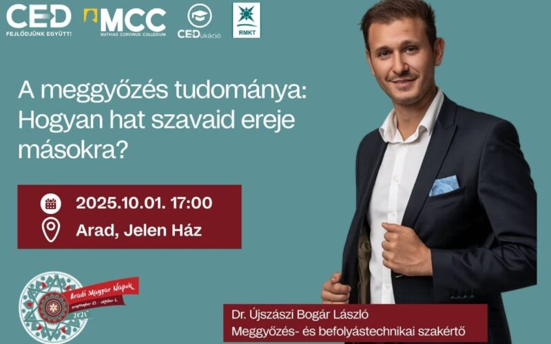 <strong>A meggyőzés tudománya. Hogyan hat szavaid ereje másokra ?</strong>