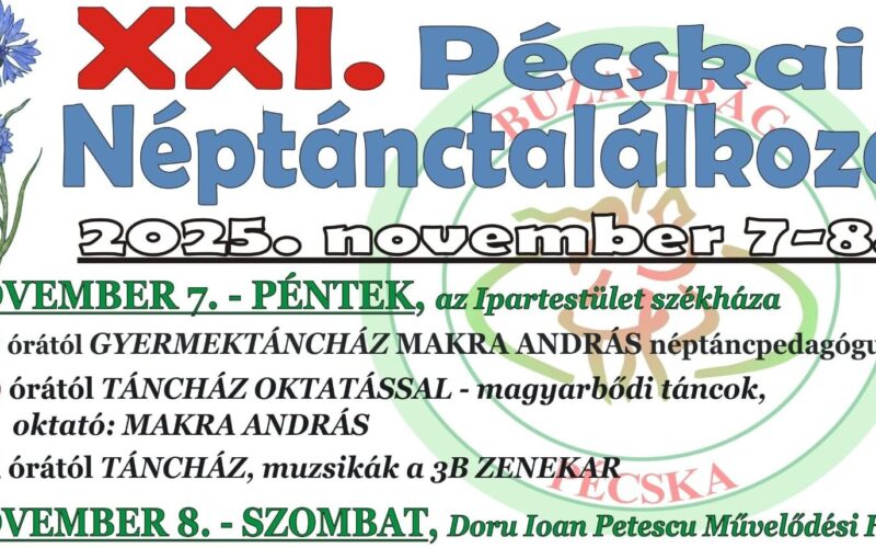 XXI. Pécskai Néptánctalálkozó