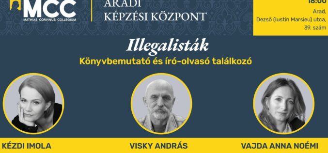 Illegalisták – könyvbemutató és író-olvasó találkozó