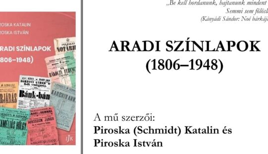 Aradi színlapok 1806-1948