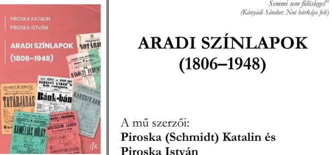 Aradi színlapok 1806-1948