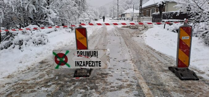 Havazás miatt lezárt megyei út (frissítve)