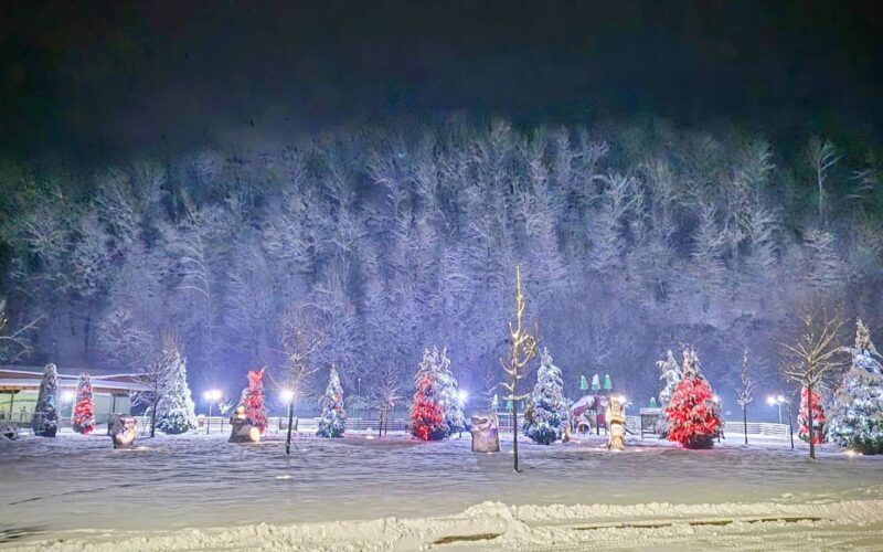 A tartós hó Menyházára vonzotta a turistákat